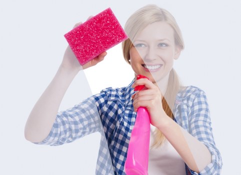 Professional carpet cleaning process in a Southgate workspace